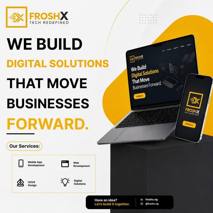 FroshX Technologies promotional flier